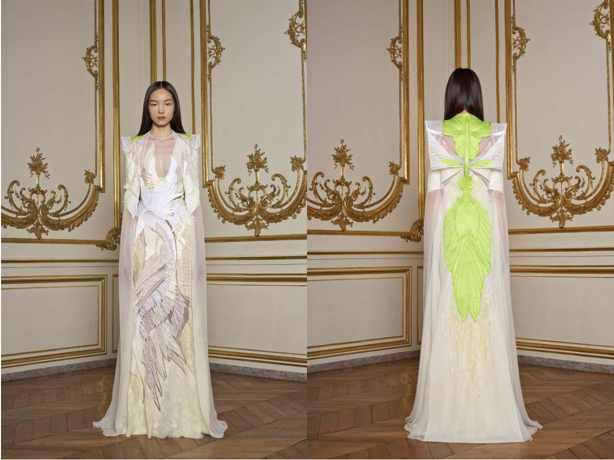 Givenchy faz da tradição e dos robôs de plástico japoneses a sua