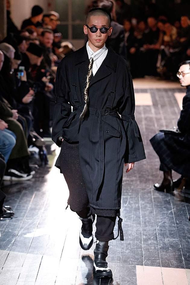 Yohji Yamamoto (masculino) outono-inverno 2016/17 - Lilian Pacce