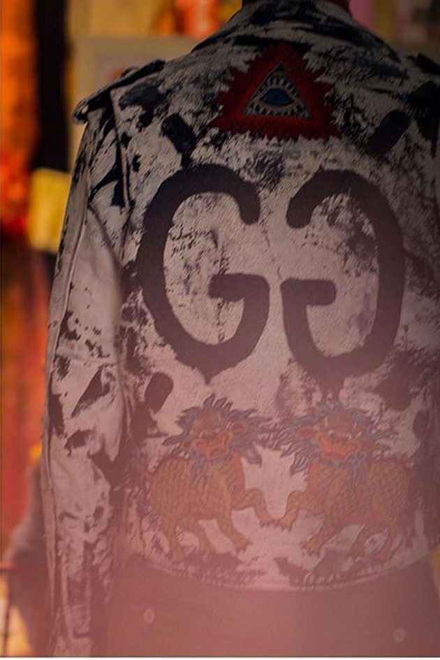 gucci graffiti bolsa