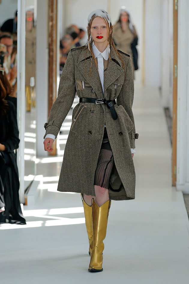 小物 Vintage Maison Margiela Brown muffler Maison Margiela（メゾンマルジェラ） マフラー S67TE0032 M13185