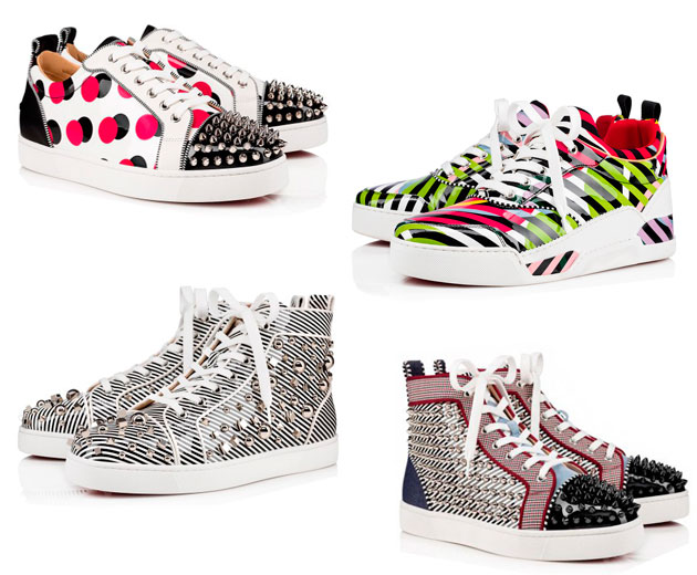tenis louboutin feminino